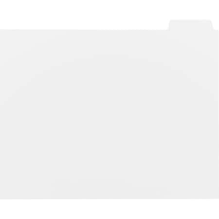 Business Source Double-reverse Printer Print-on Dividers, PK50 02076